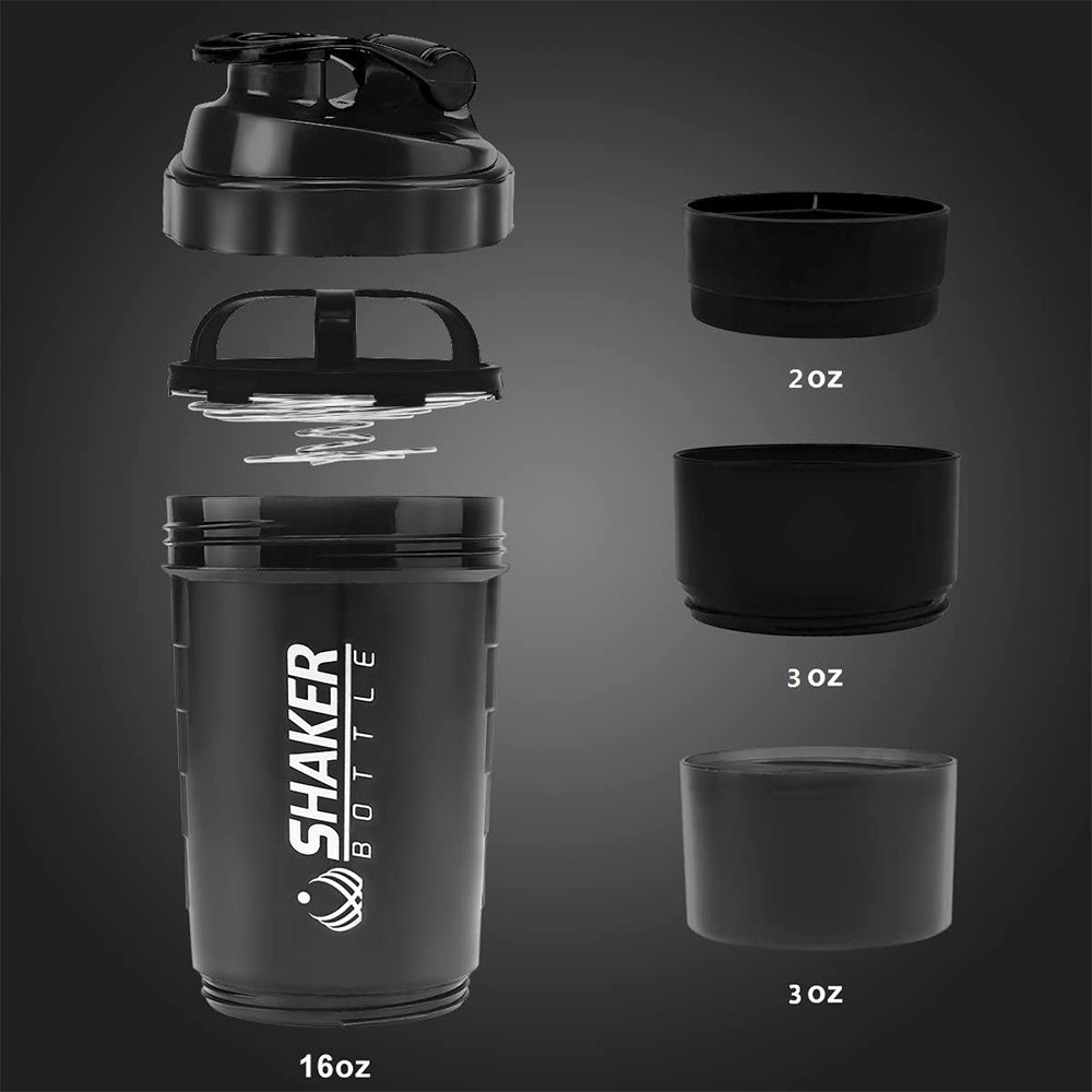 Shaker Bottle 3-in-1  | 600ml