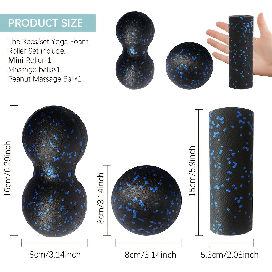 Ensemble de balles de massage - Mini ensemble de récupération