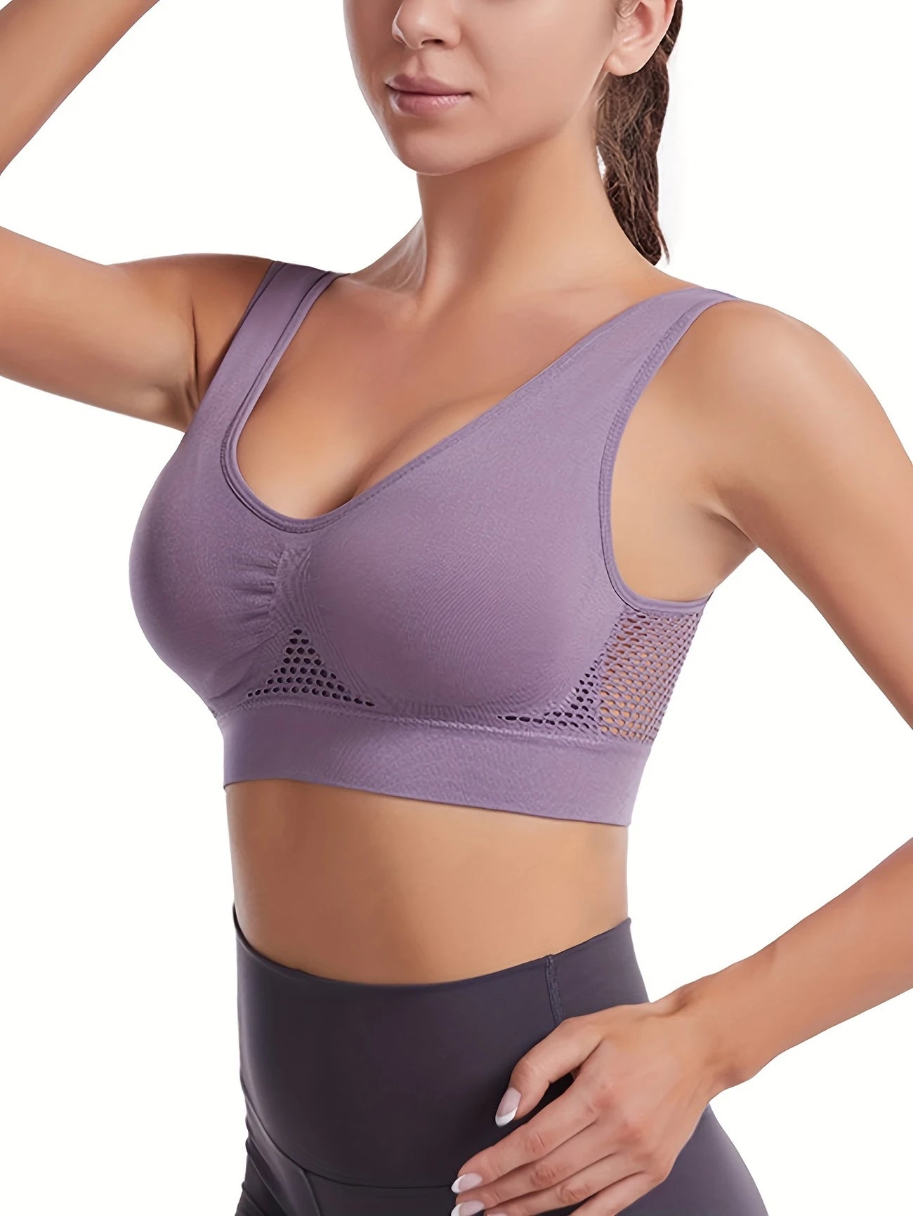 Atmungsaktiver Sport-BH mit Soft-Pads