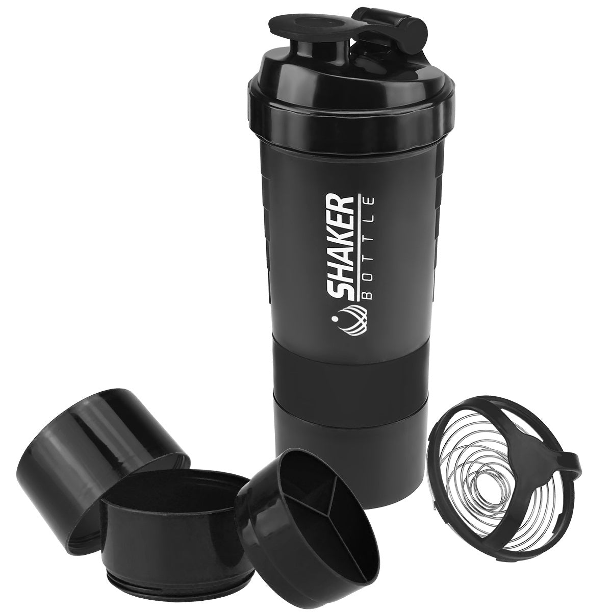 Shaker Bottle 3-in-1  | 600ml