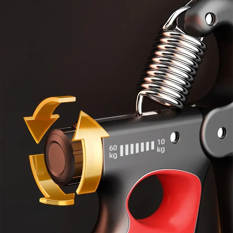 GripMaster Pro Handtrainer – Einstellbarer Widerstand 5–100 kg