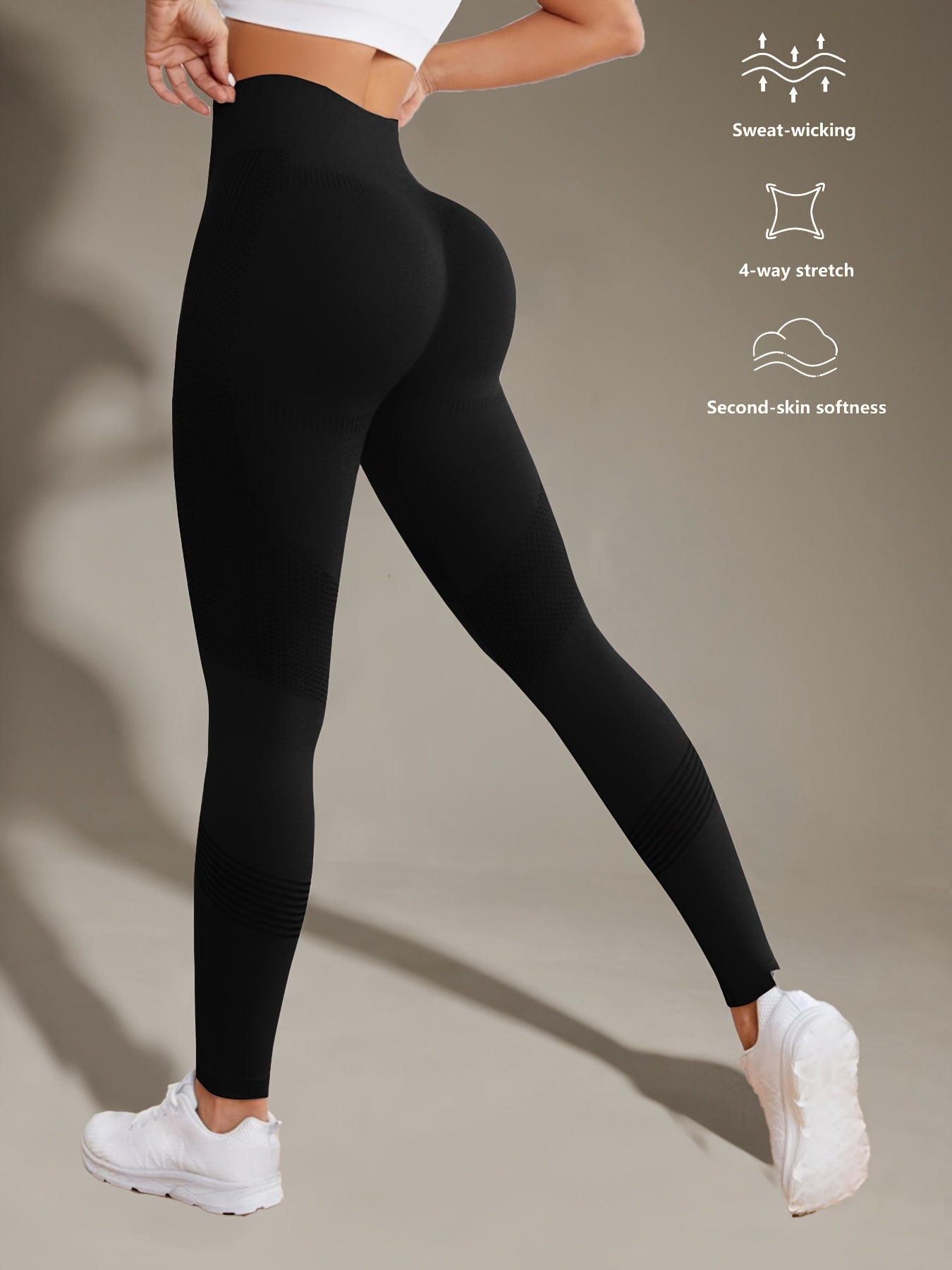 Seamless Power-Leggings – High Waist, perfekte Passform
