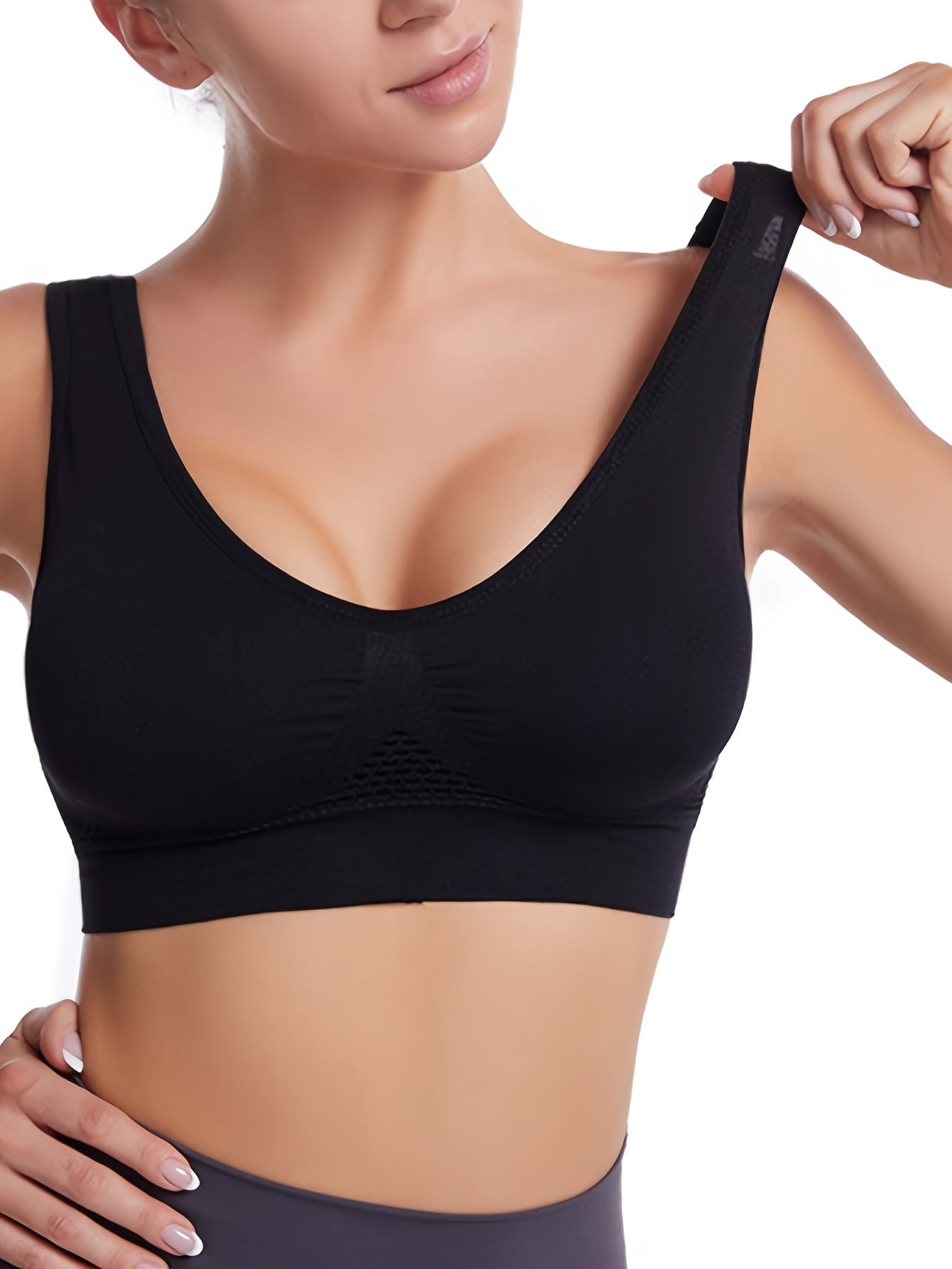Atmungsaktiver Sport-BH mit Soft-Pads