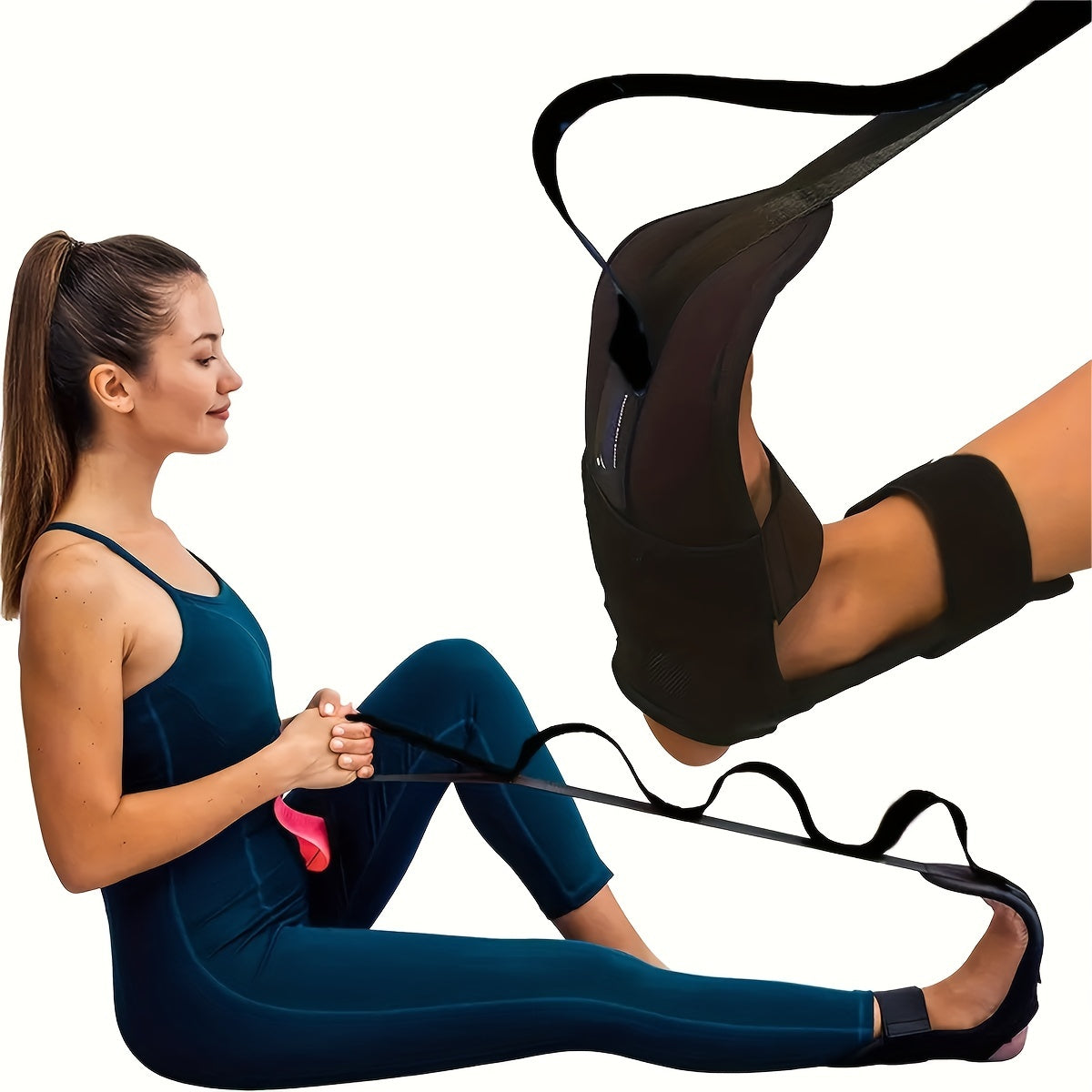 Dehnband für Beine, Yoga & Muskelmobilität